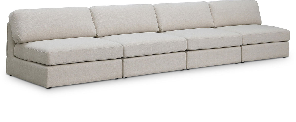 Beckham - Modular 4 Seats Armless Sofa
