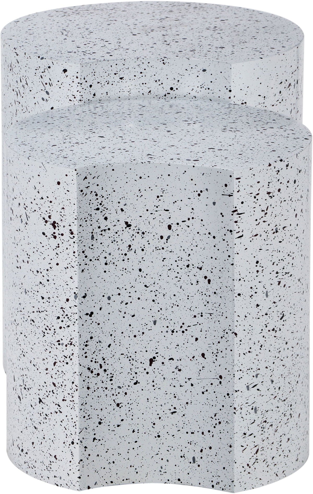 Dimple - Modular End Table - Terazzo Finish
