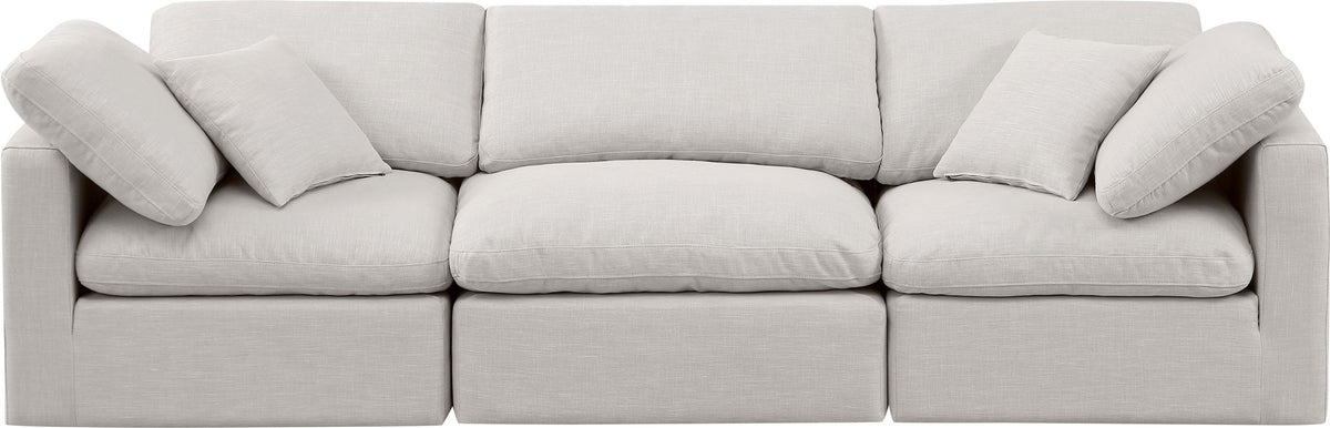 Indulge - Linen 3 Seat Modular Sofa