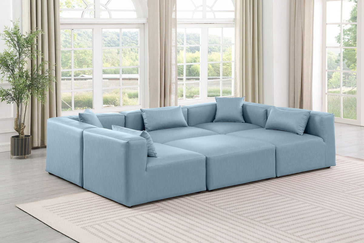 Cube - 6 Piece Modular Sectional