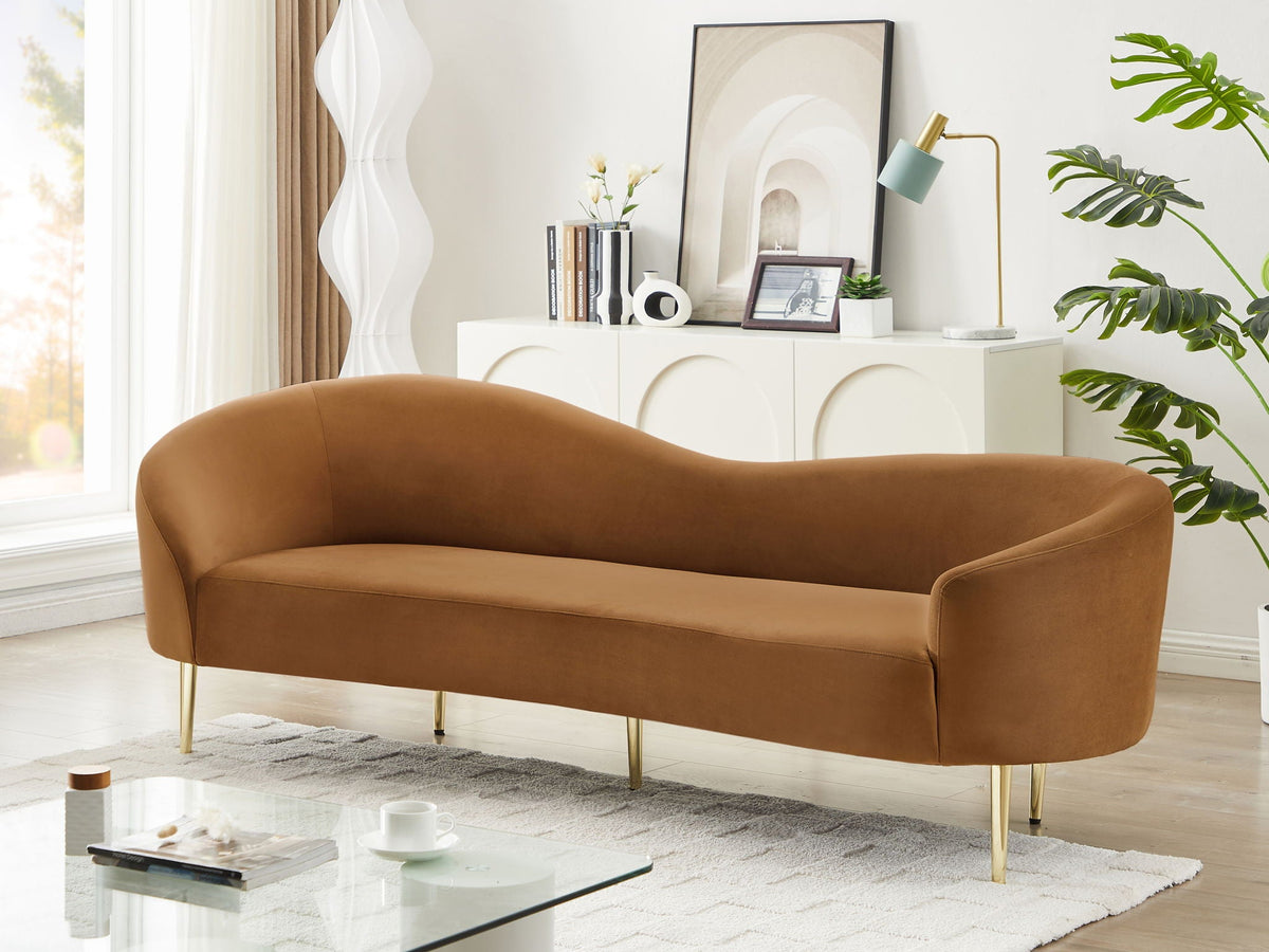 Ritz - Sofa - Saddle