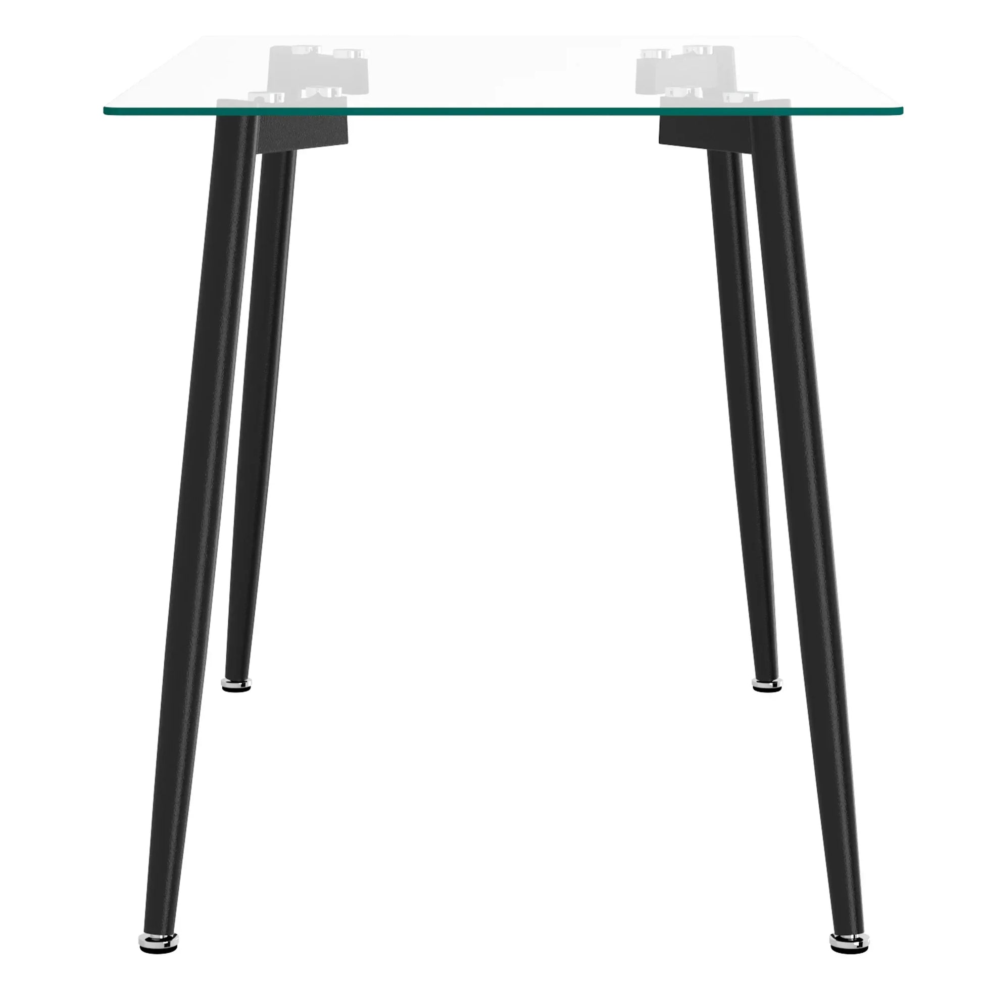 Abbot Rectangular Dining Table in Black - Furniture Depot