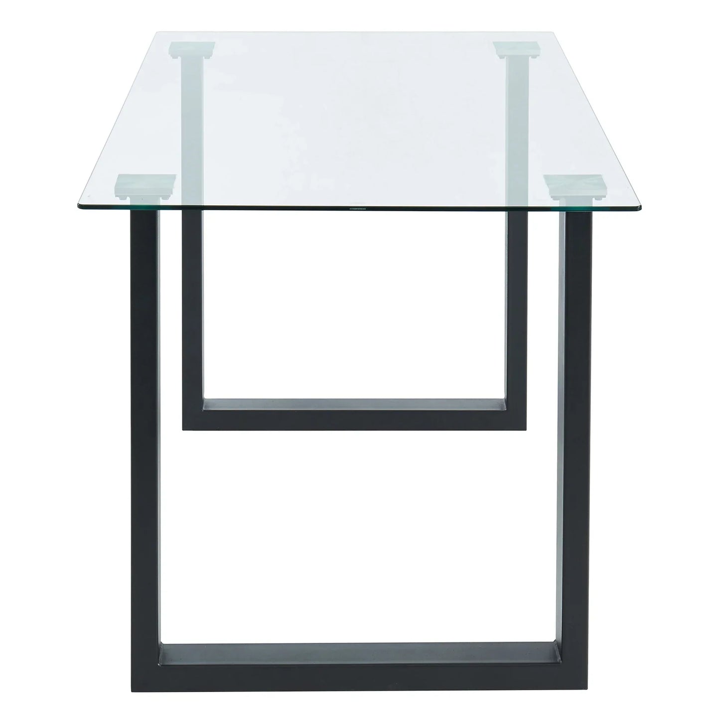 Franco Rectangular Dining Table in Black - Furniture Depot