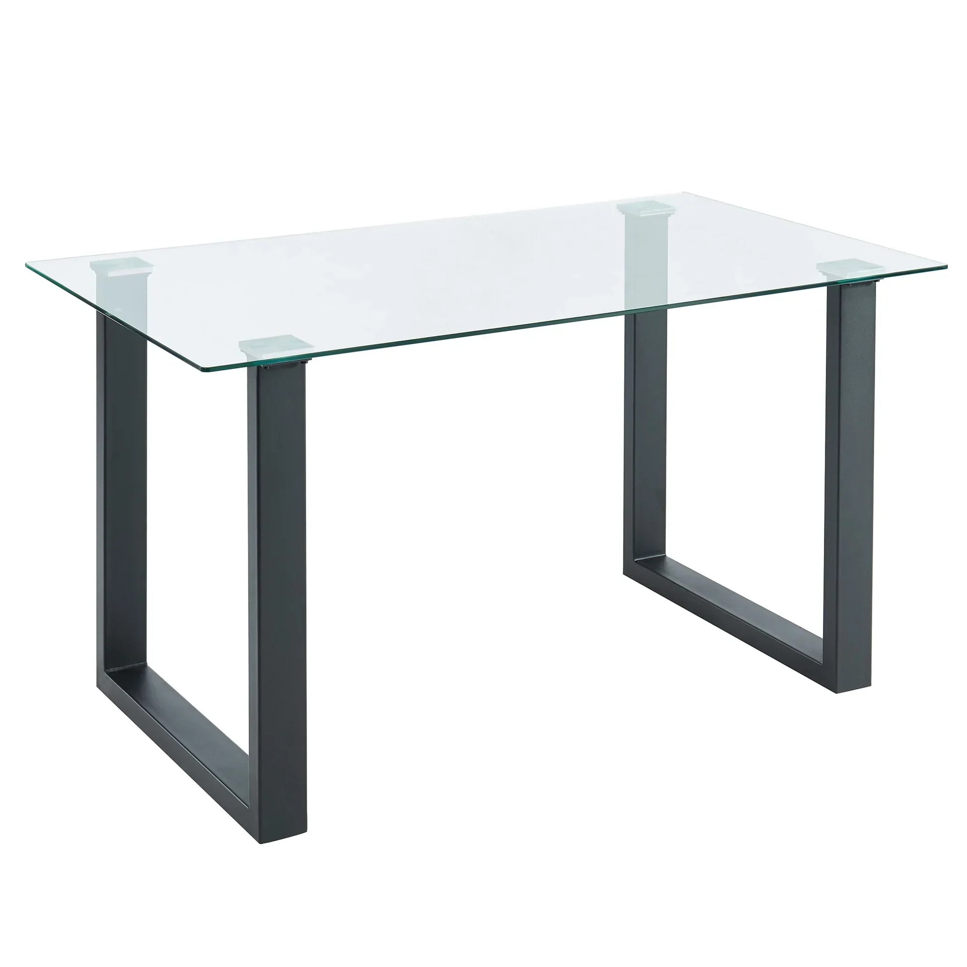 Franco Rectangular Dining Table in Black - Furniture Depot