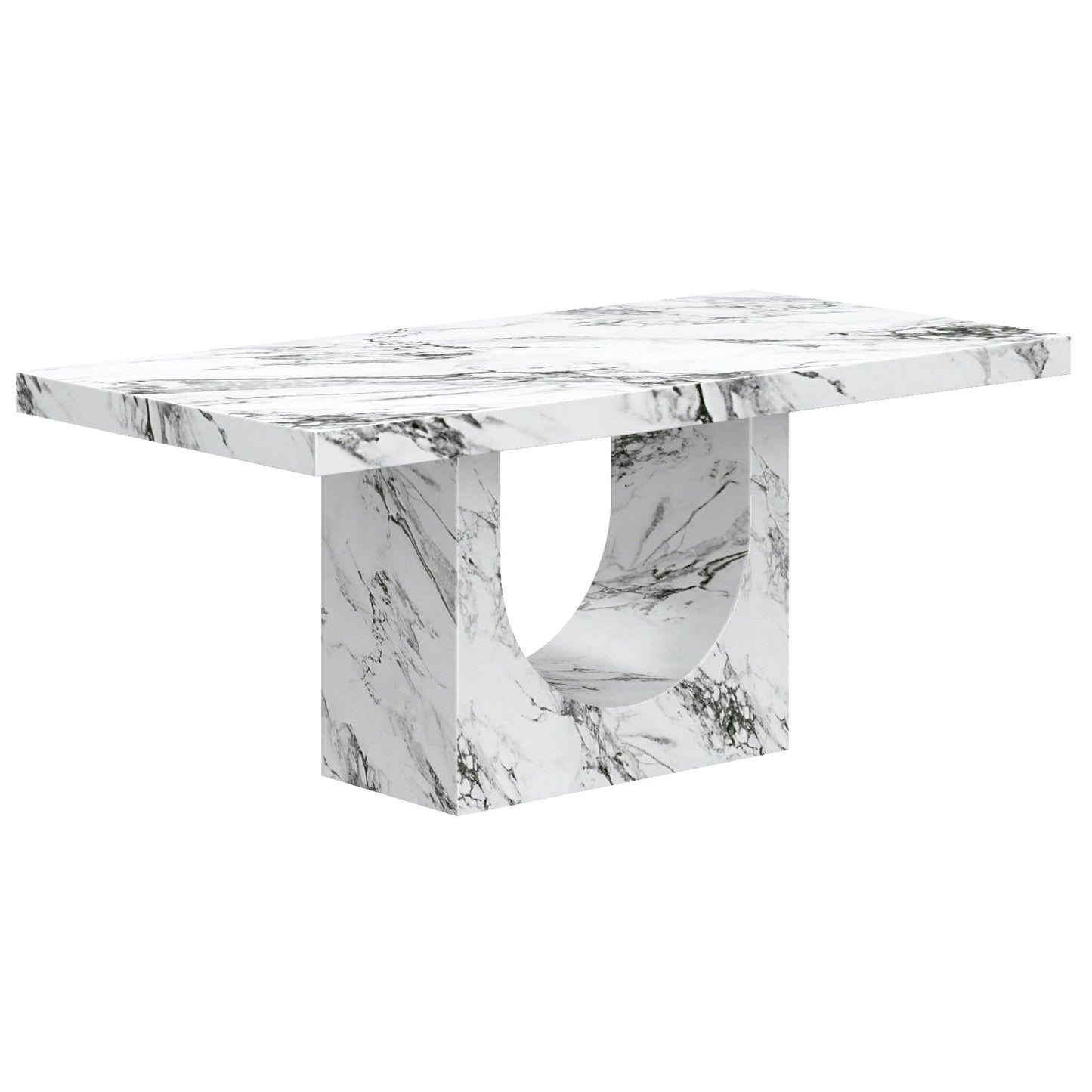 Aurelia Dining Tbl Bulgari White