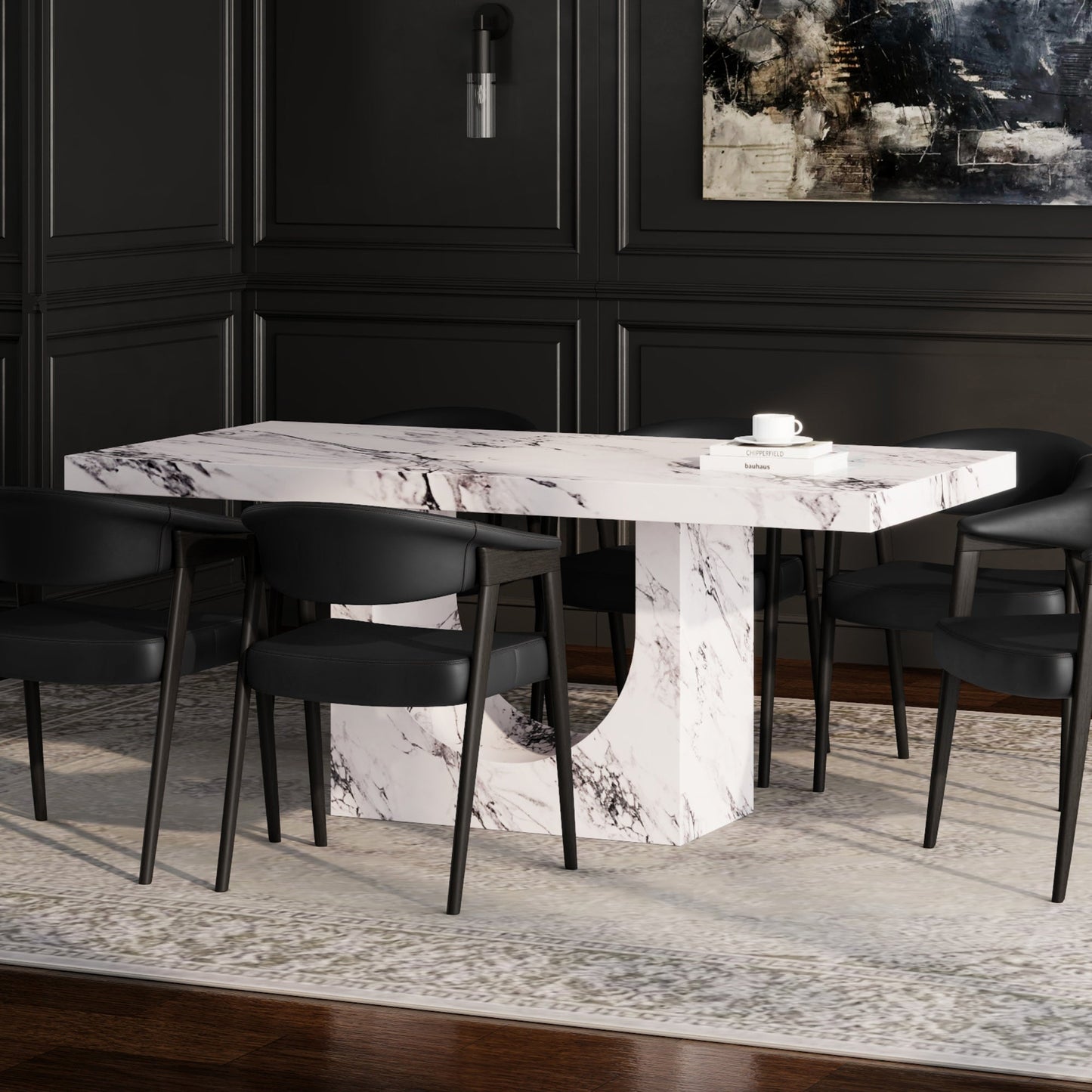 Aurelia Dining Tbl Bulgari White