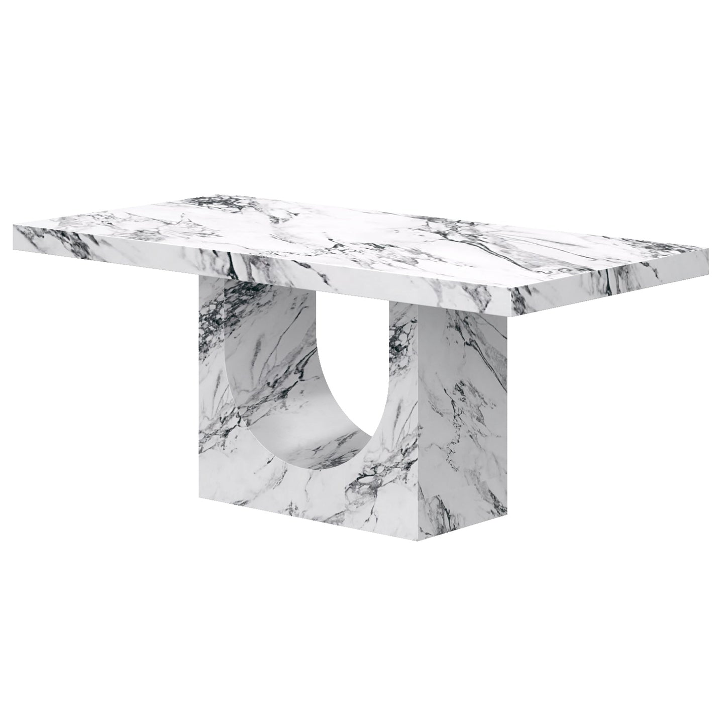 Aurelia Dining Tbl Bulgari White