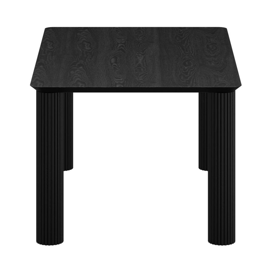 Sangra 59" Small Rectangular Dining Table in Black