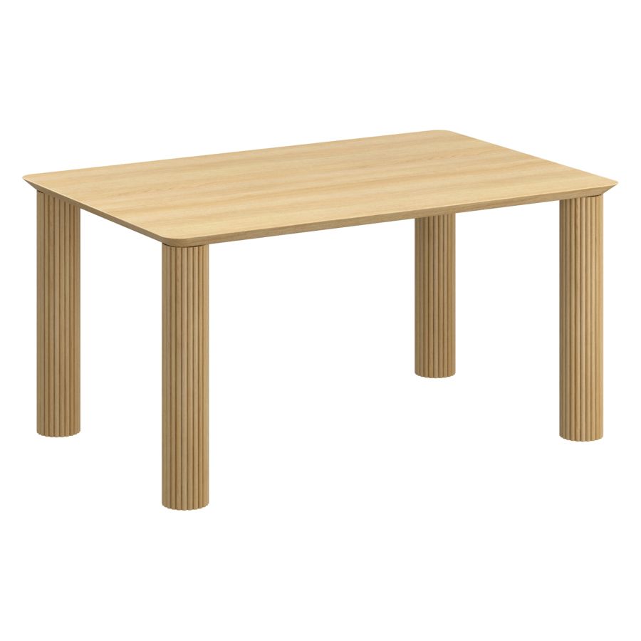 Sangra 59" Small Rectangular Dining Table in Natural