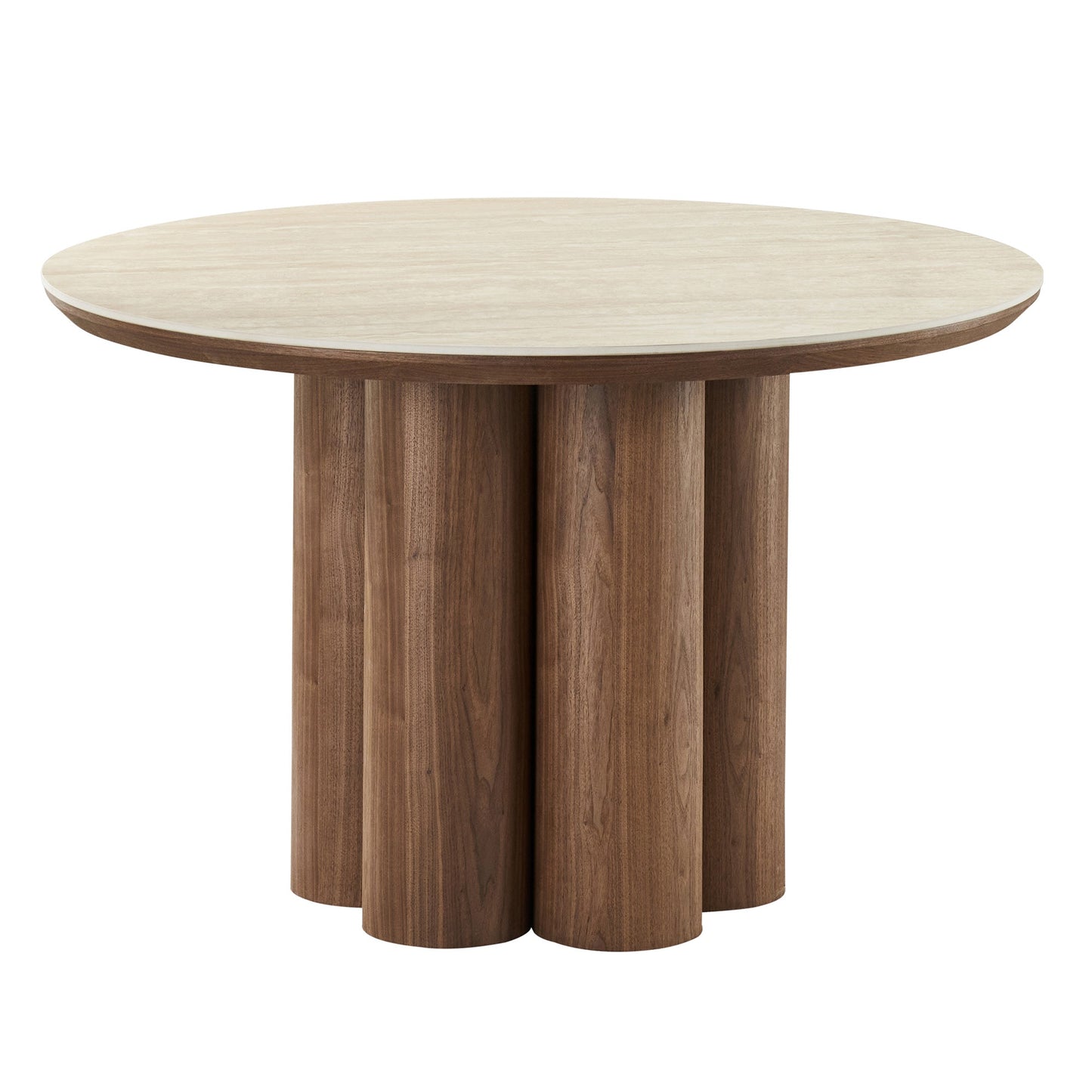 Seaton 47" Round Dining Table Walnut