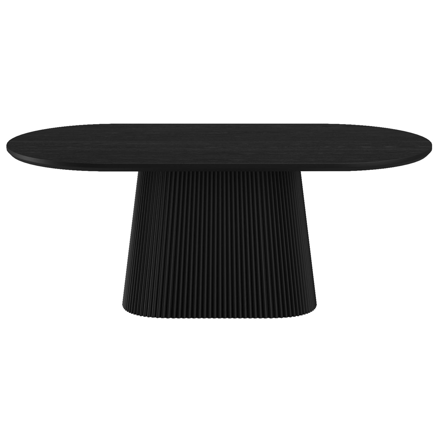 Tovas Oval Dining Table Black