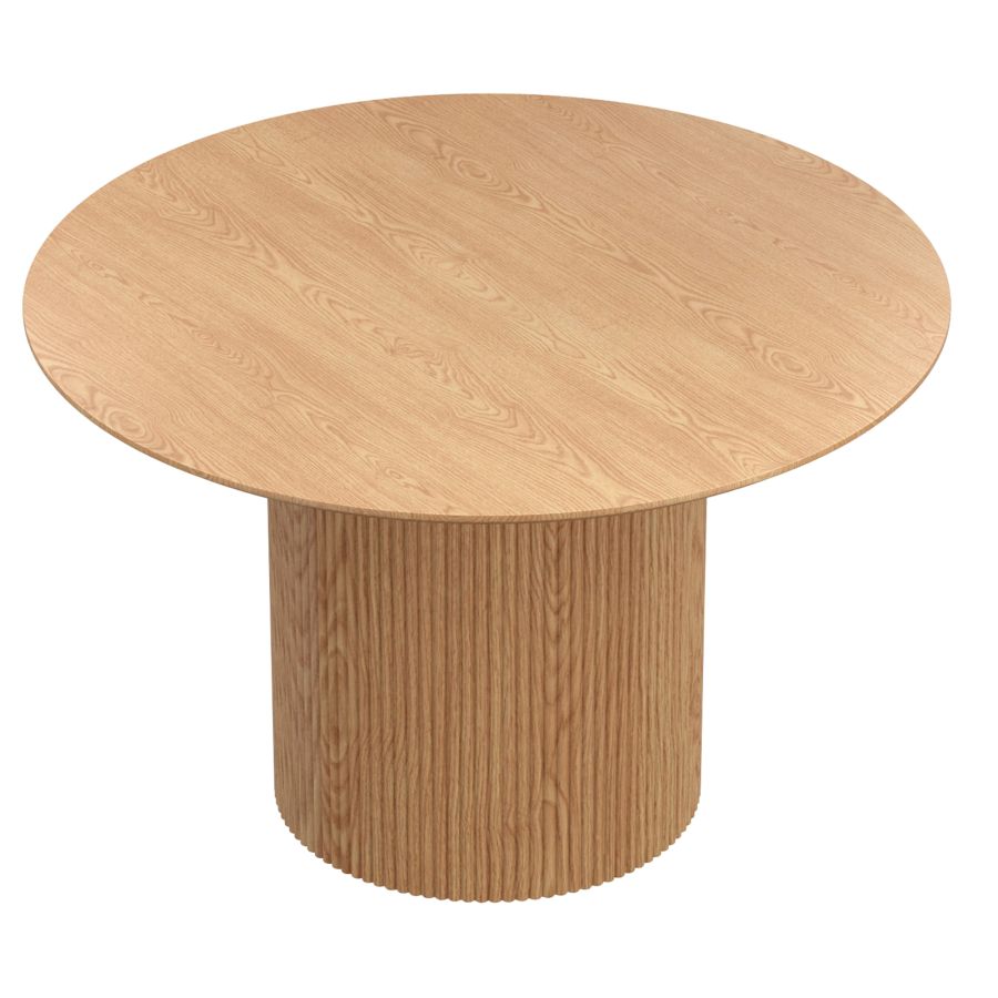 Tovas Round Dining Table in Natural