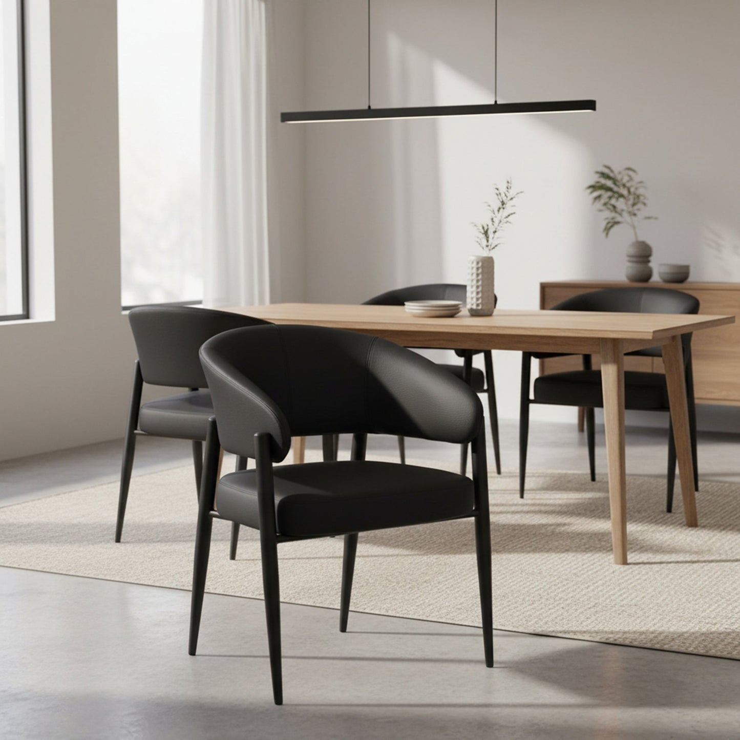 Bronson Dining Chair Black