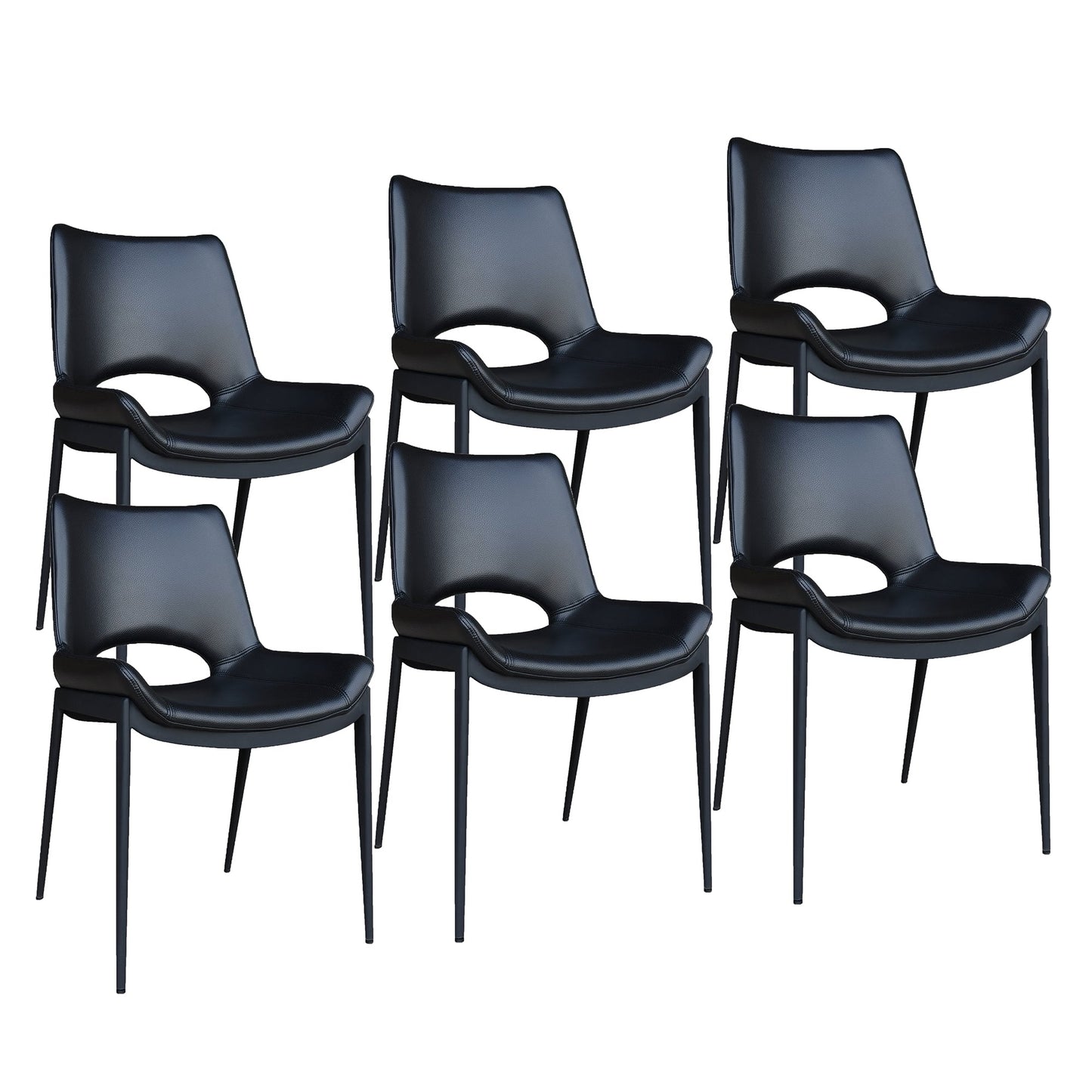 Icona Dining Chair Black Black