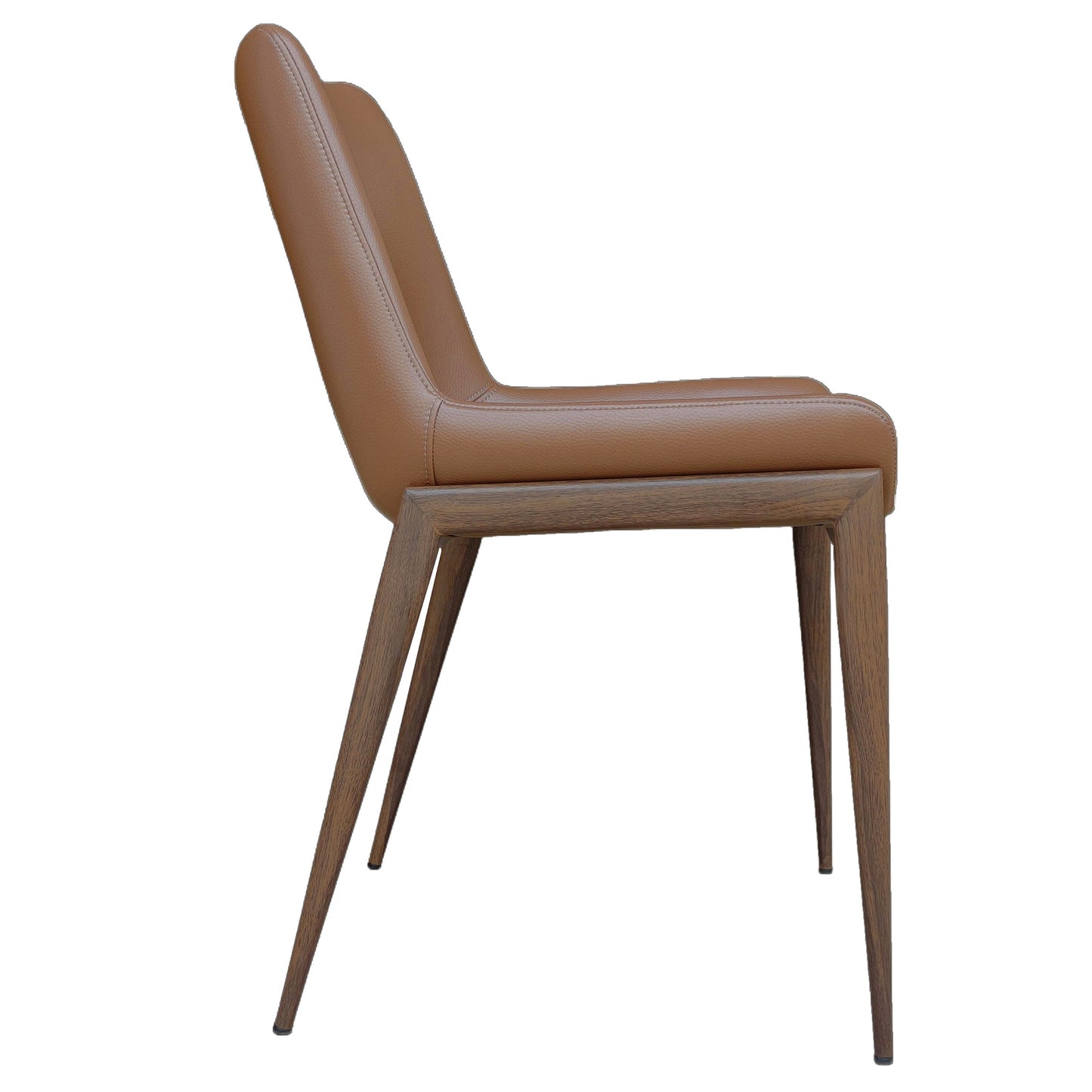 Icona Dining Chair Saddle Walnut