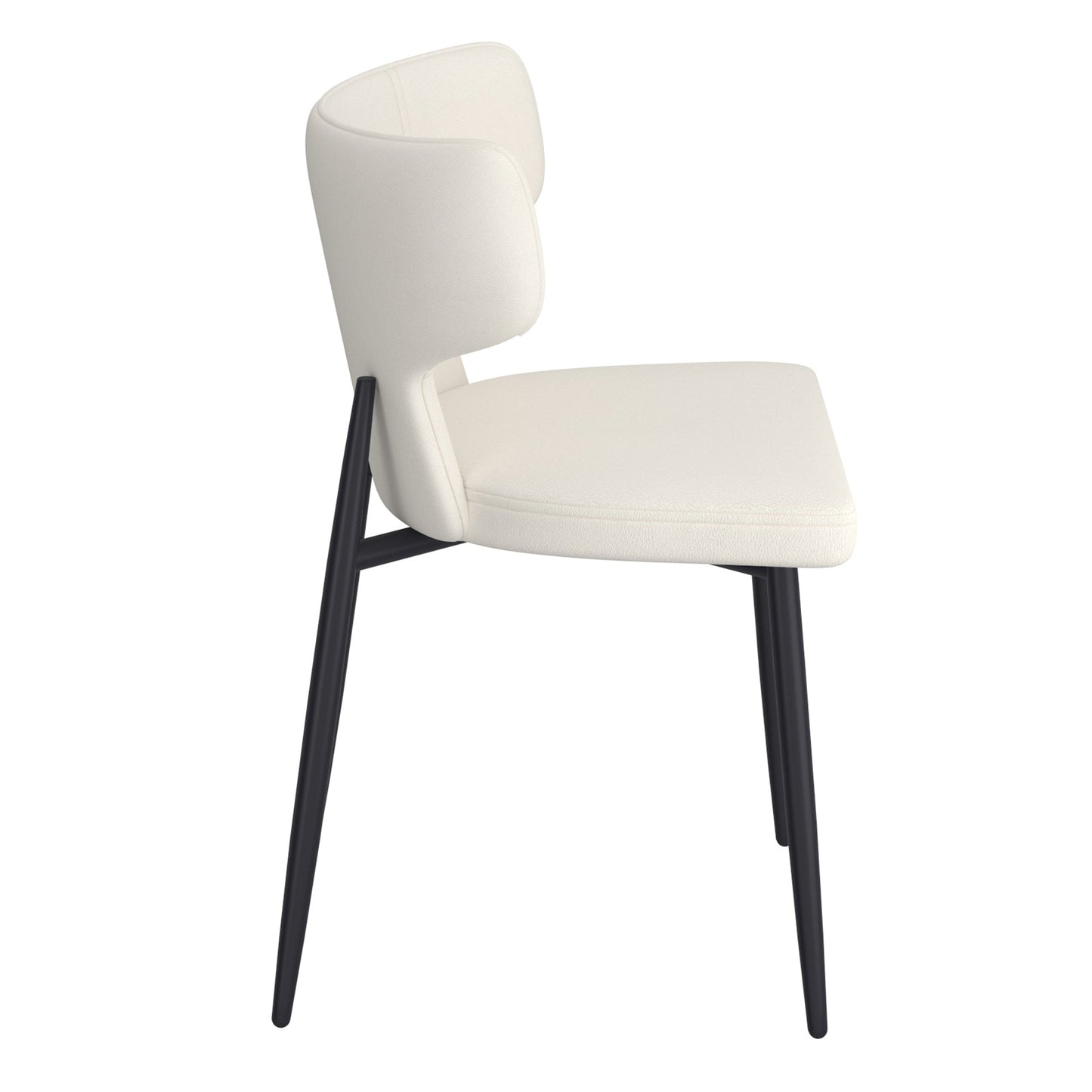 Olis Side Chair Pu Beige