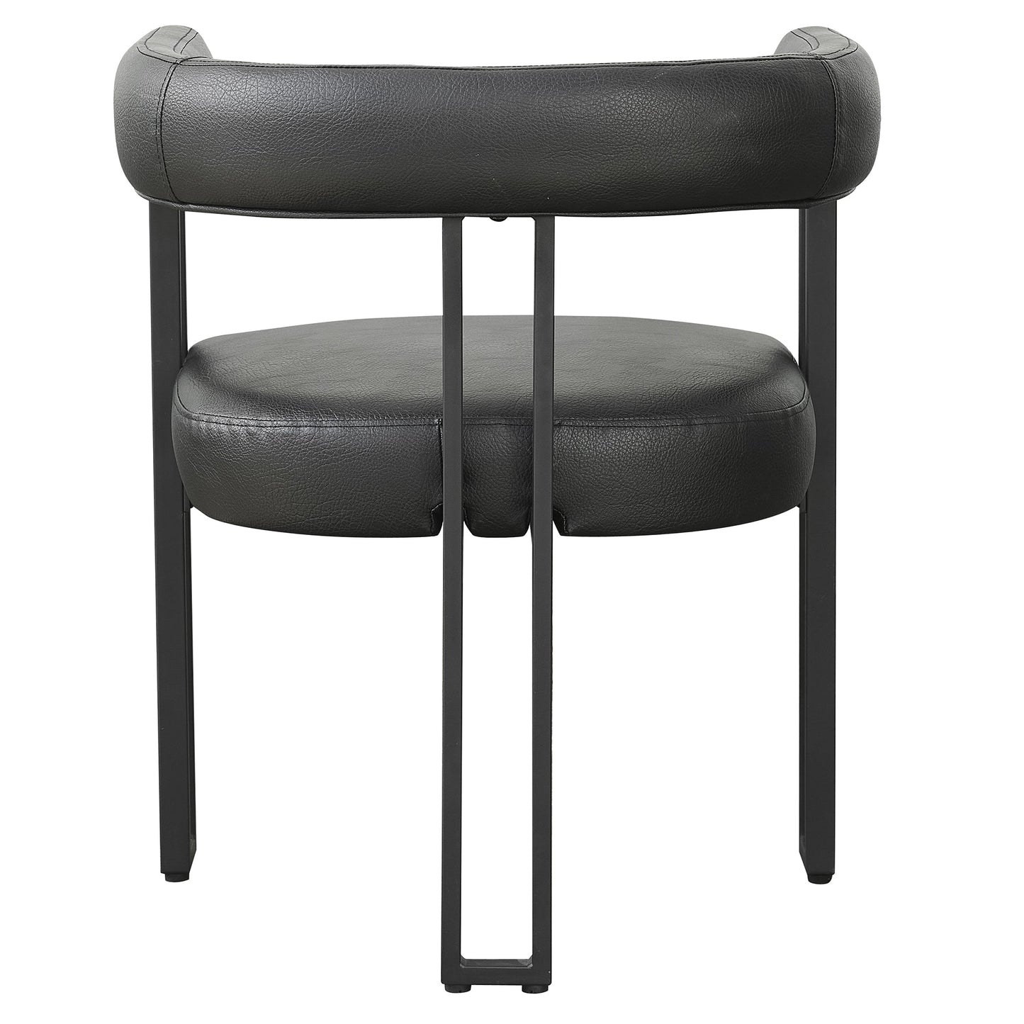 Scarlet Dining Chair Pu Black