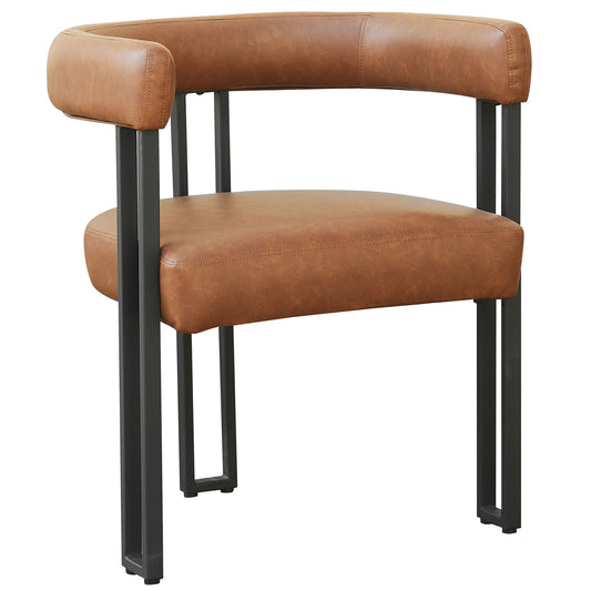 Scarlet Dining Chair Pu Saddle