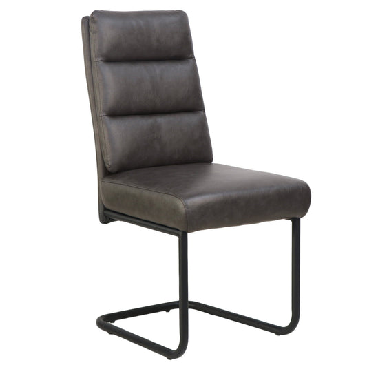 Brodi Dining Chair Pu Charcoal