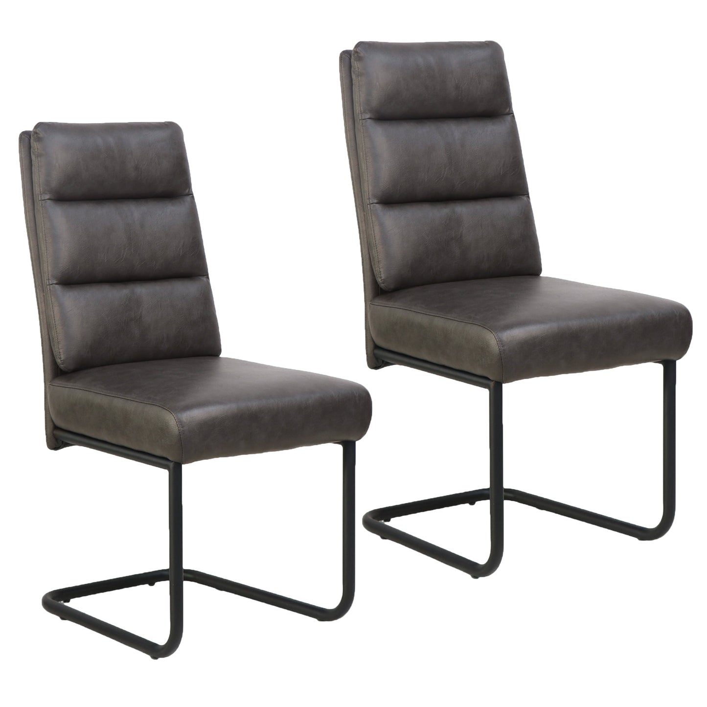 Brodi Dining Chair Pu Charcoal