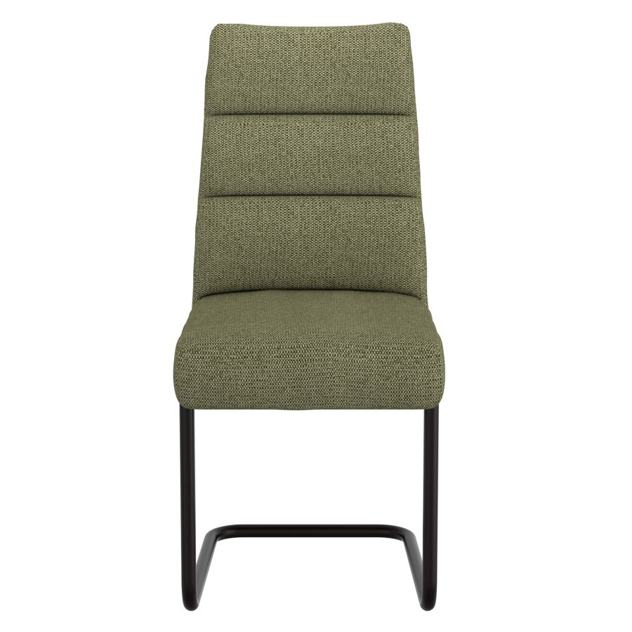 Brodi Dining Chair, set of 2,  in Sage and Black