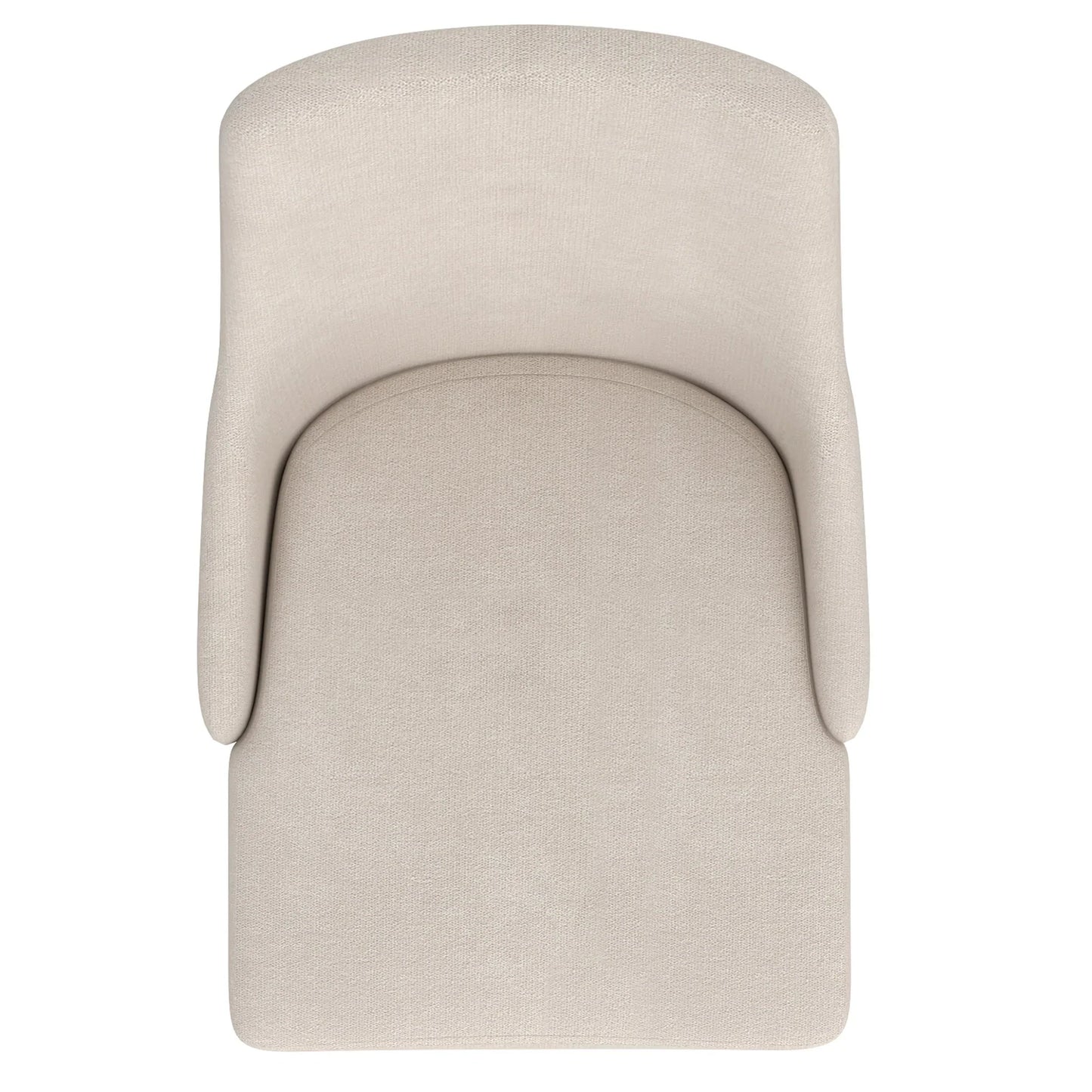 Cora Side Chair, set of 2 in Beige - Furniture Depot