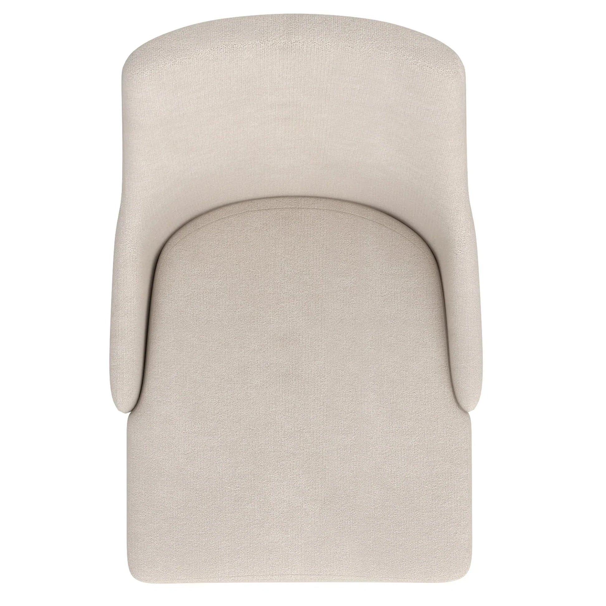 Cora Side Chair, set of 2 in Beige - Furniture Depot