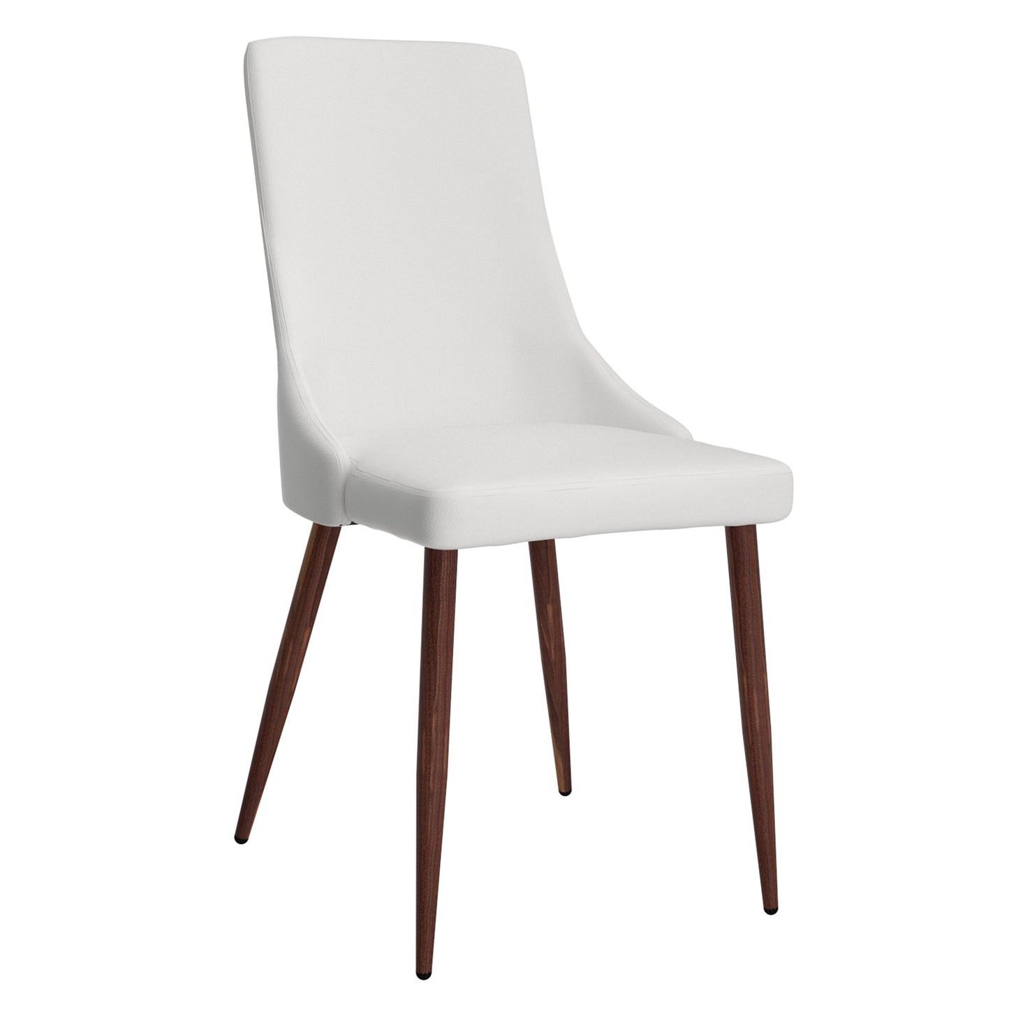 Cora Side Chair Pu White
