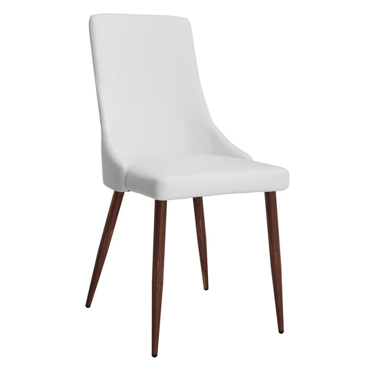 Cora Side Chair Pu White
