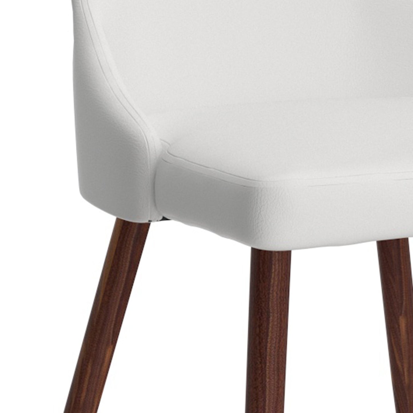 Cora Side Chair Pu White
