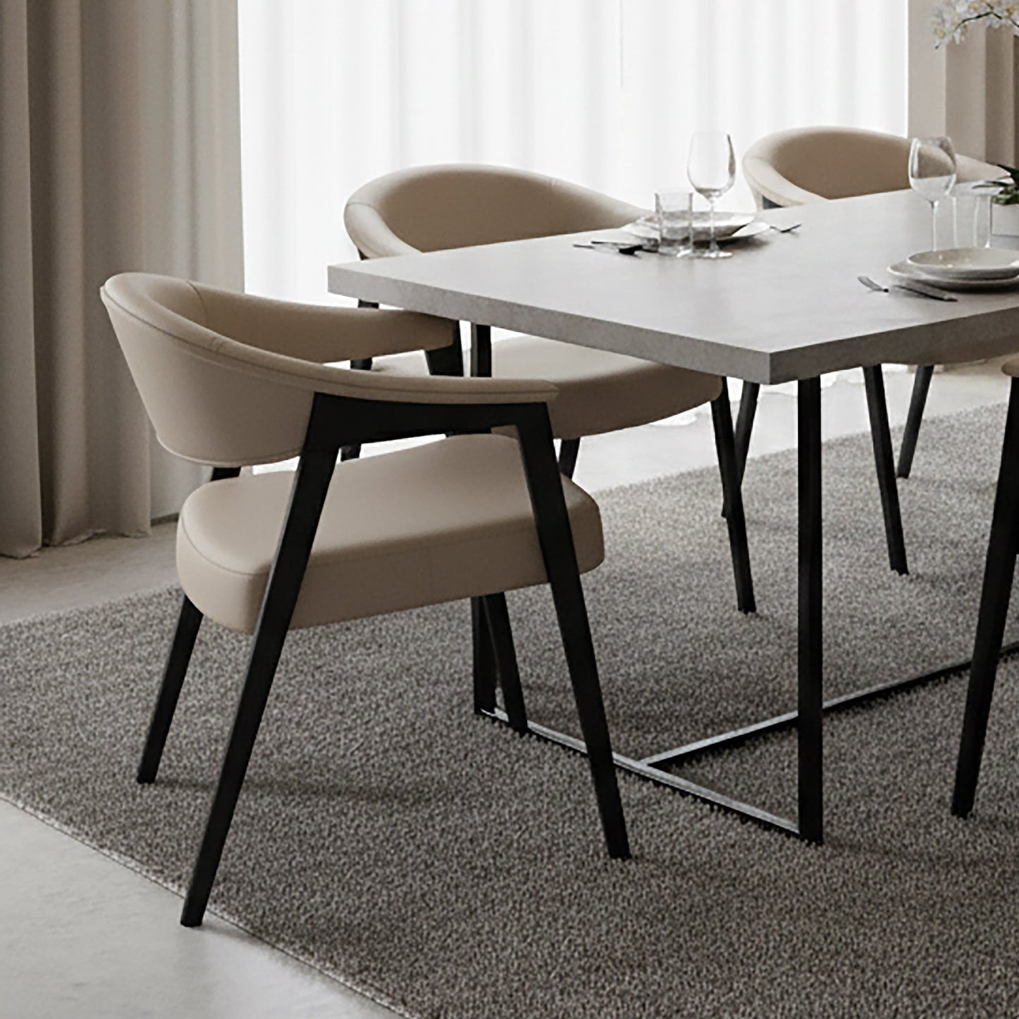 Bexley Dining Chair Mushroom