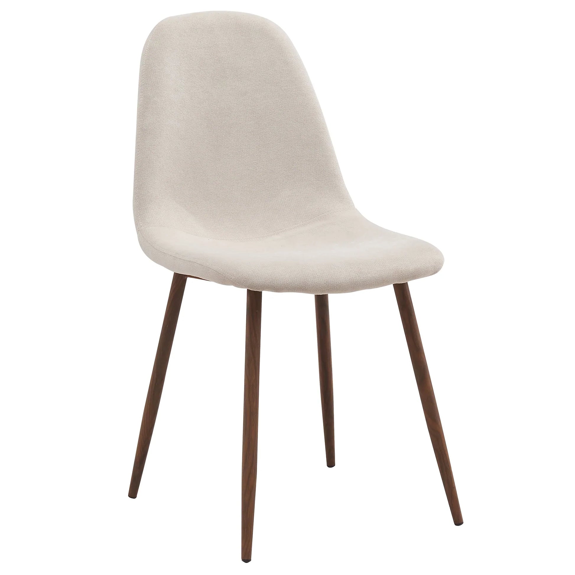 LYNA-SIDE CHAIR-BEIGE SET OF 4 - Furniture Depot