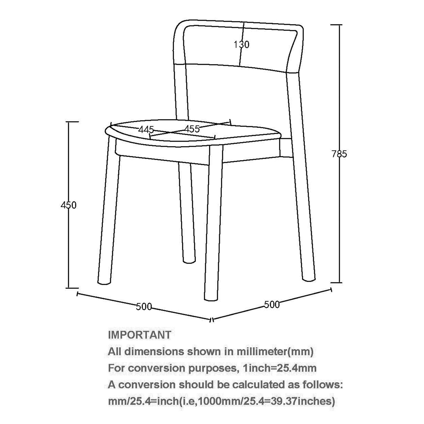Jonas Dining Chair Walnut