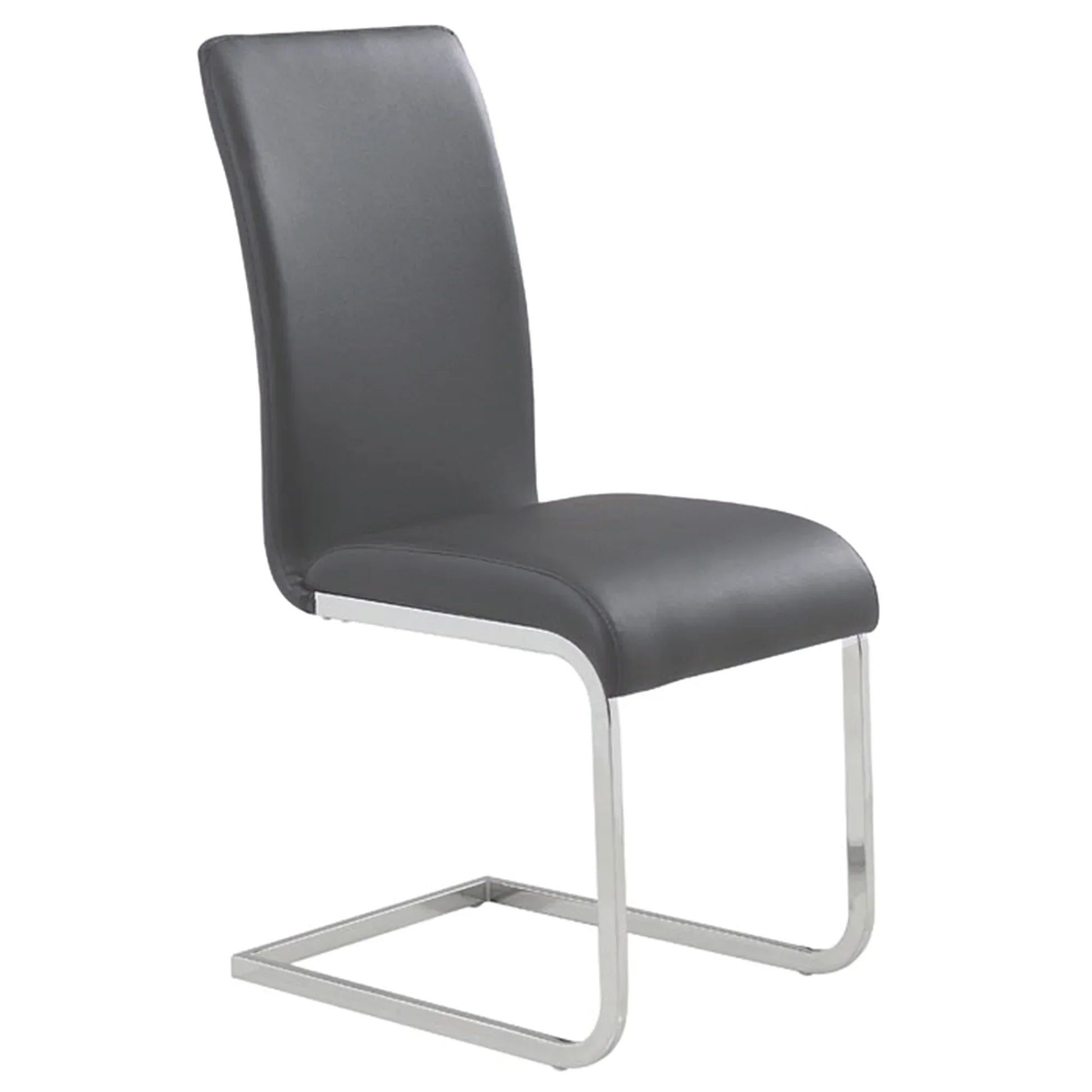 Maxim Side Chair, set of 2 in Grey - Furniture Depot