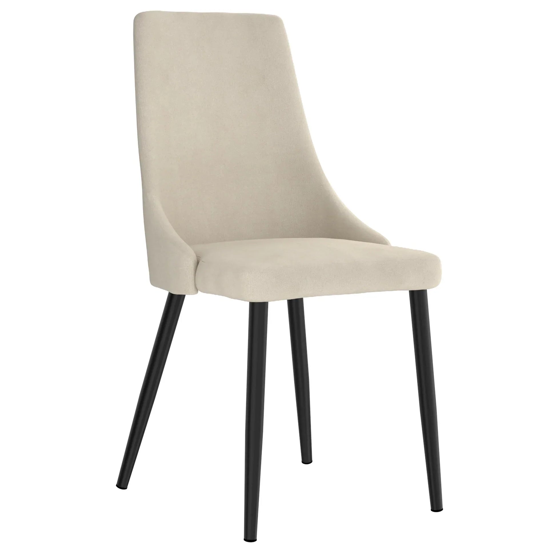 Venice Side Chair, set of 2 in Beige - Furniture Depot