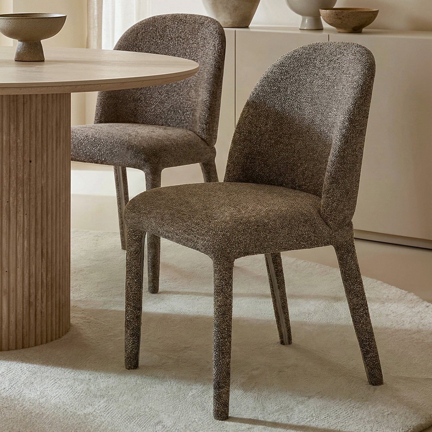 Kiara Dining Chair Brown
