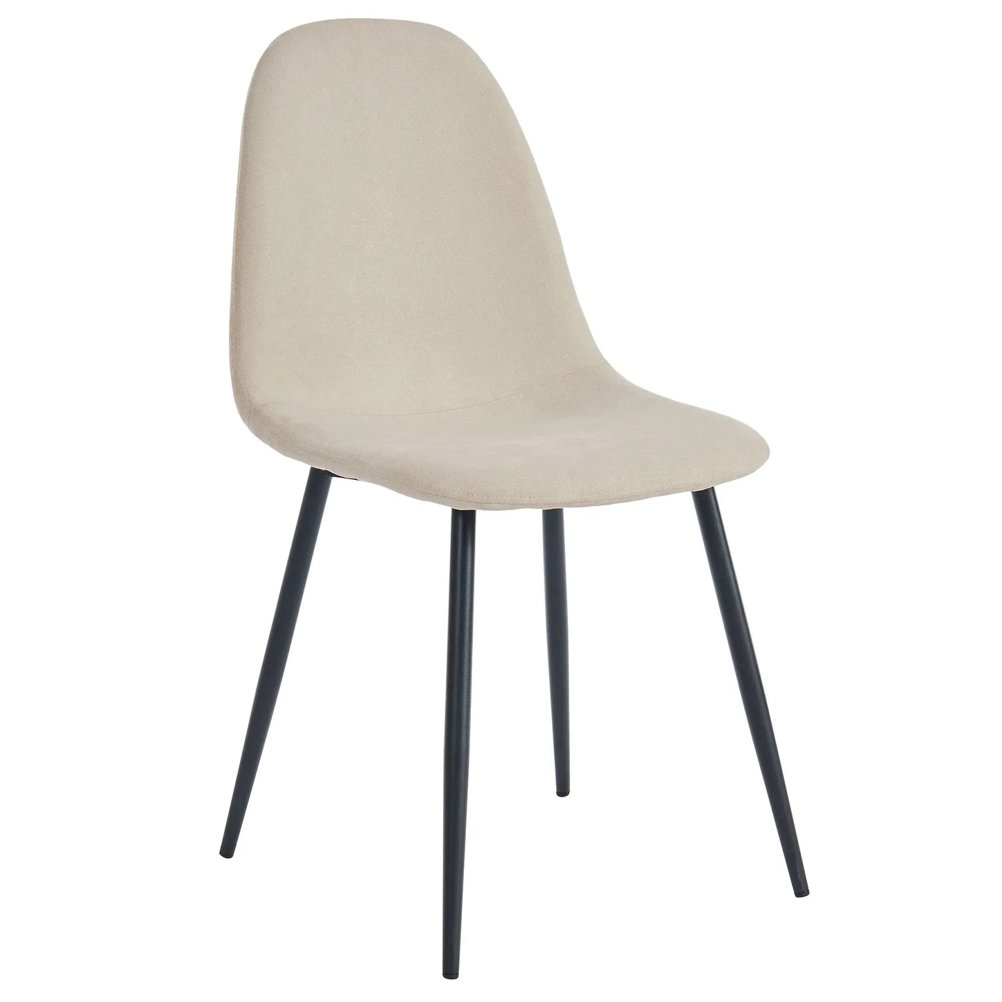 OLLY-SIDE CHAIR-BEIGE set of 4 - Furniture Depot