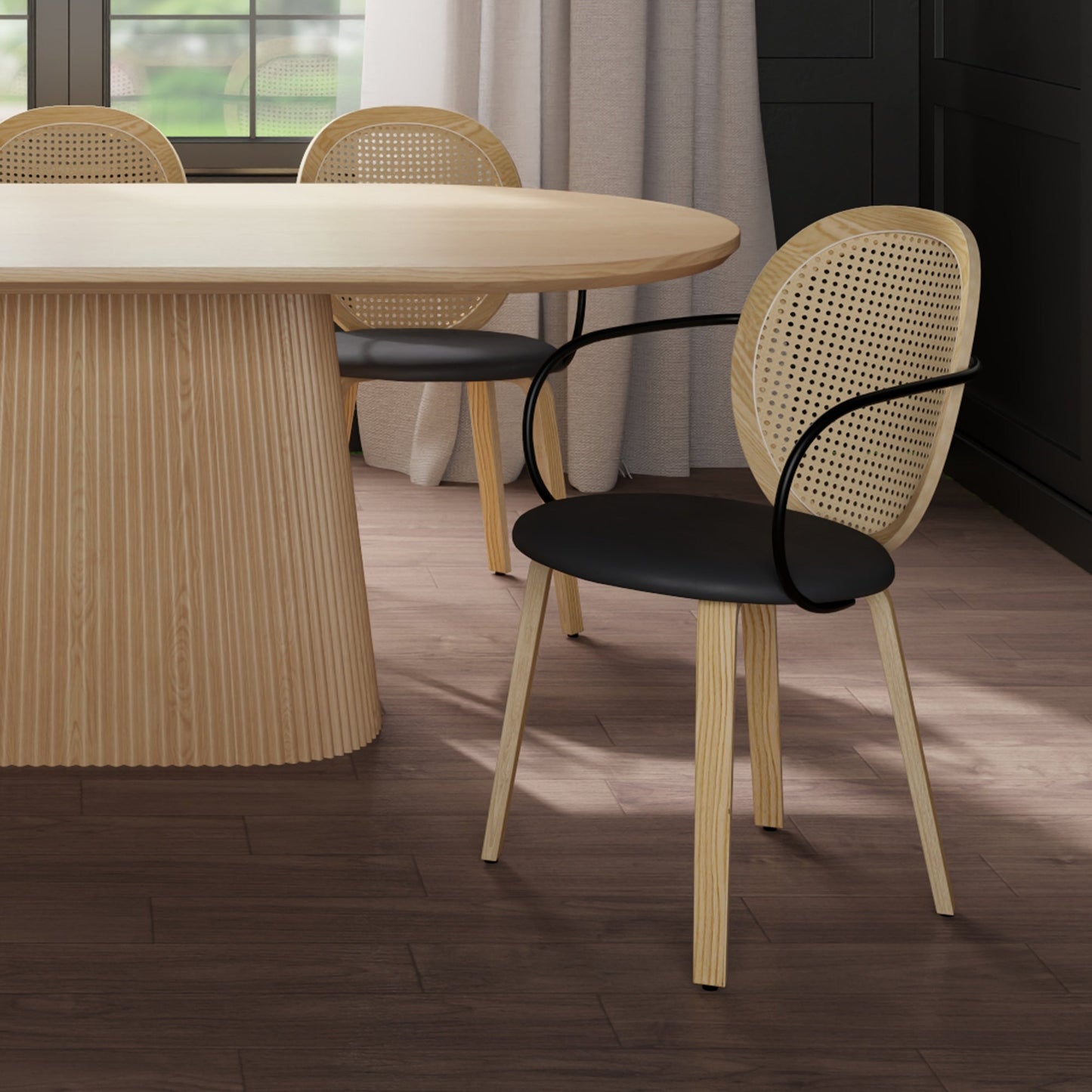Orias Dining Chair Light Oak