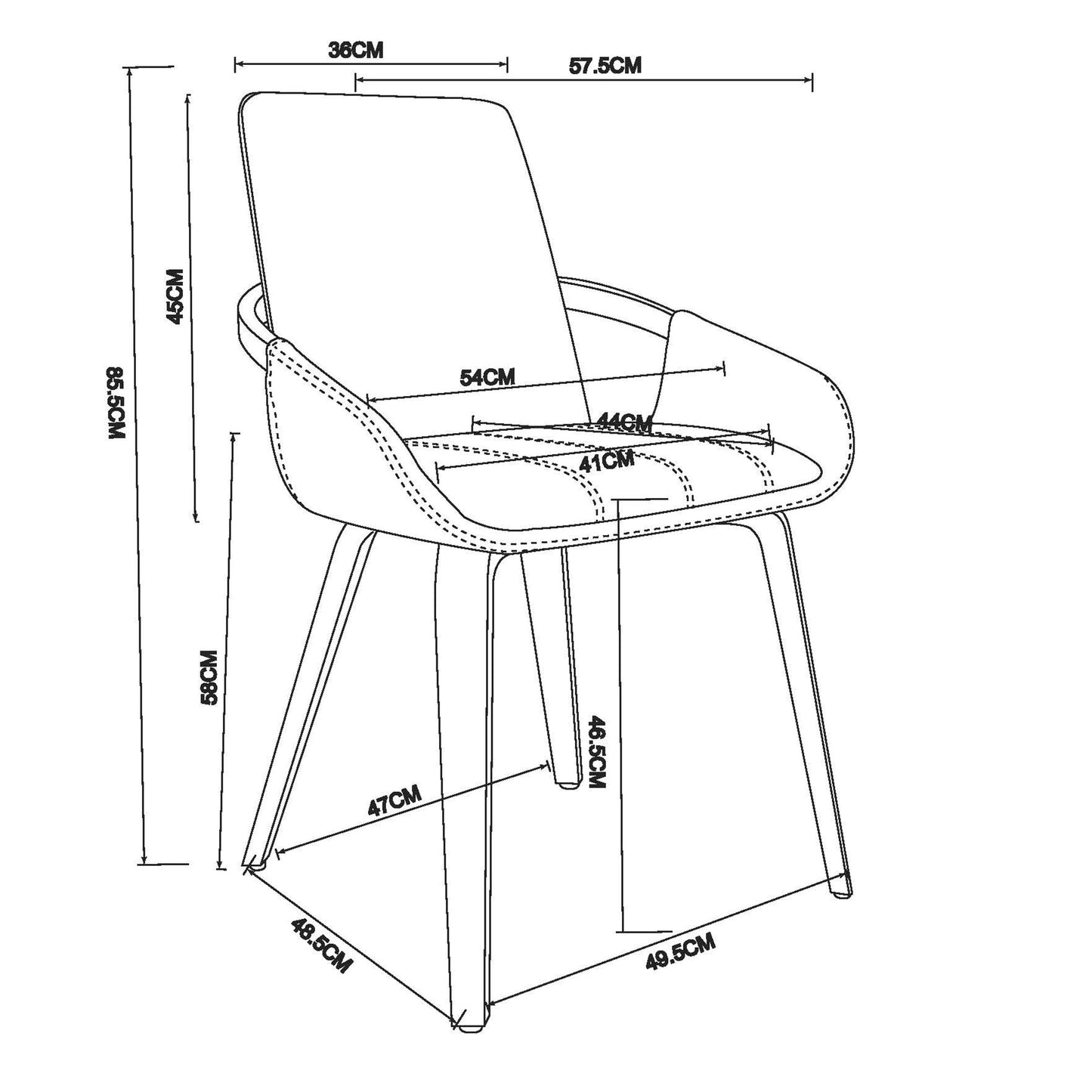 Caspian Dining Chair Sand