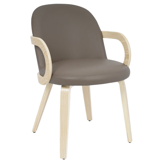 Celest Dining Chair Dark Taupe