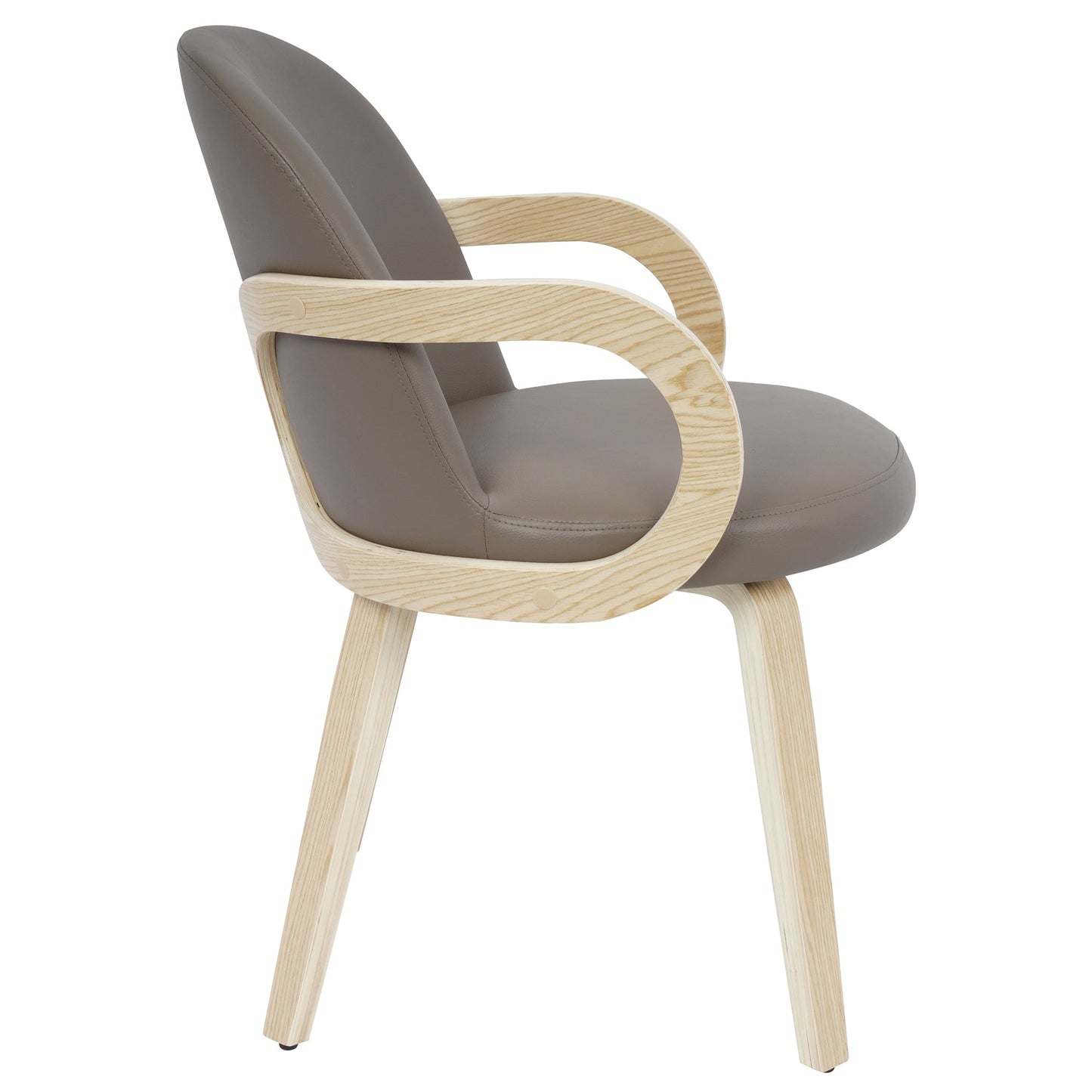 Celest Dining Chair Dark Taupe