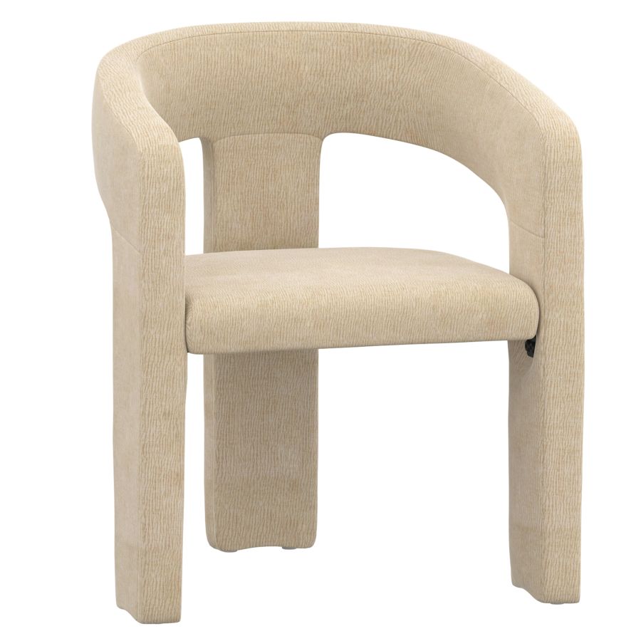 Amara Dining Chair, Set of 2 in Beige