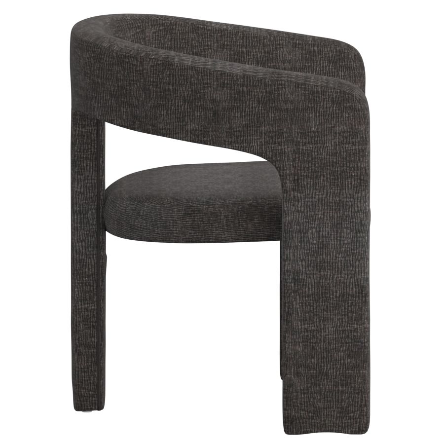 Amara Dining Chair, Set of 2 in Charcoal