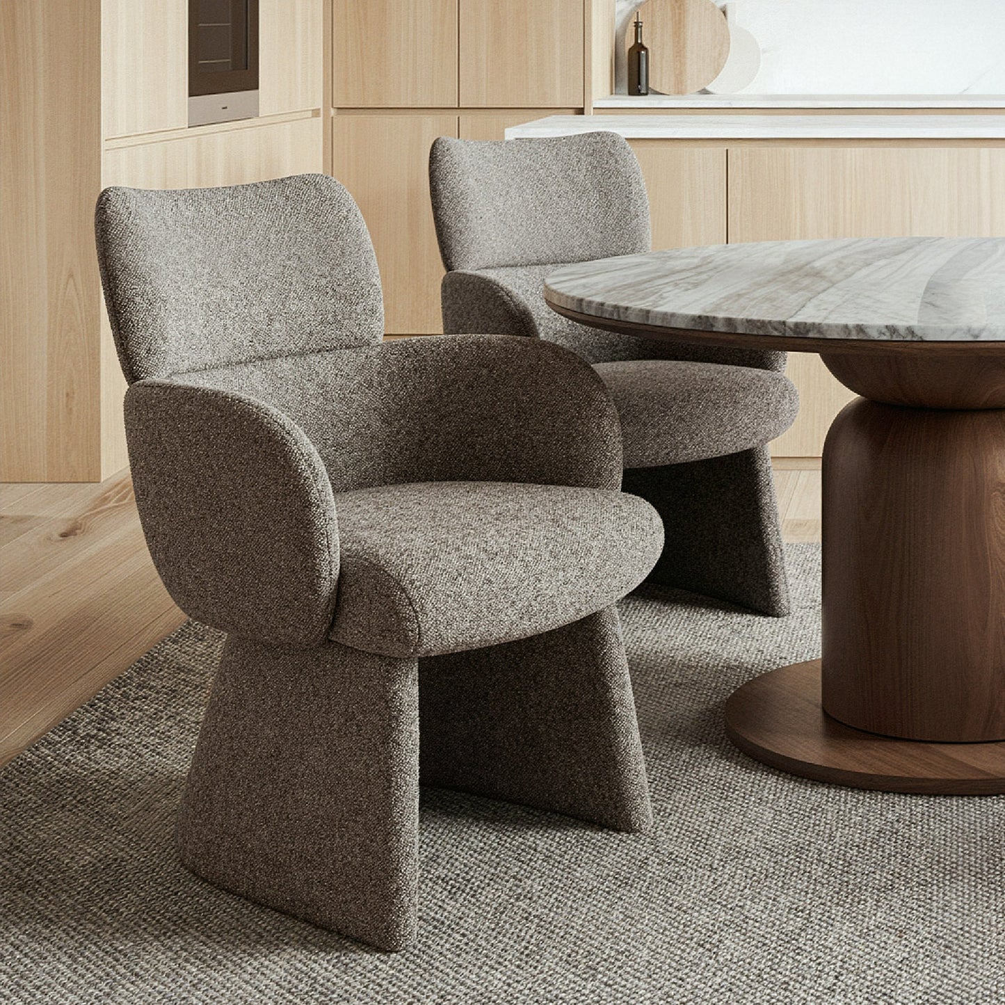 Titani Dining Chair Brown