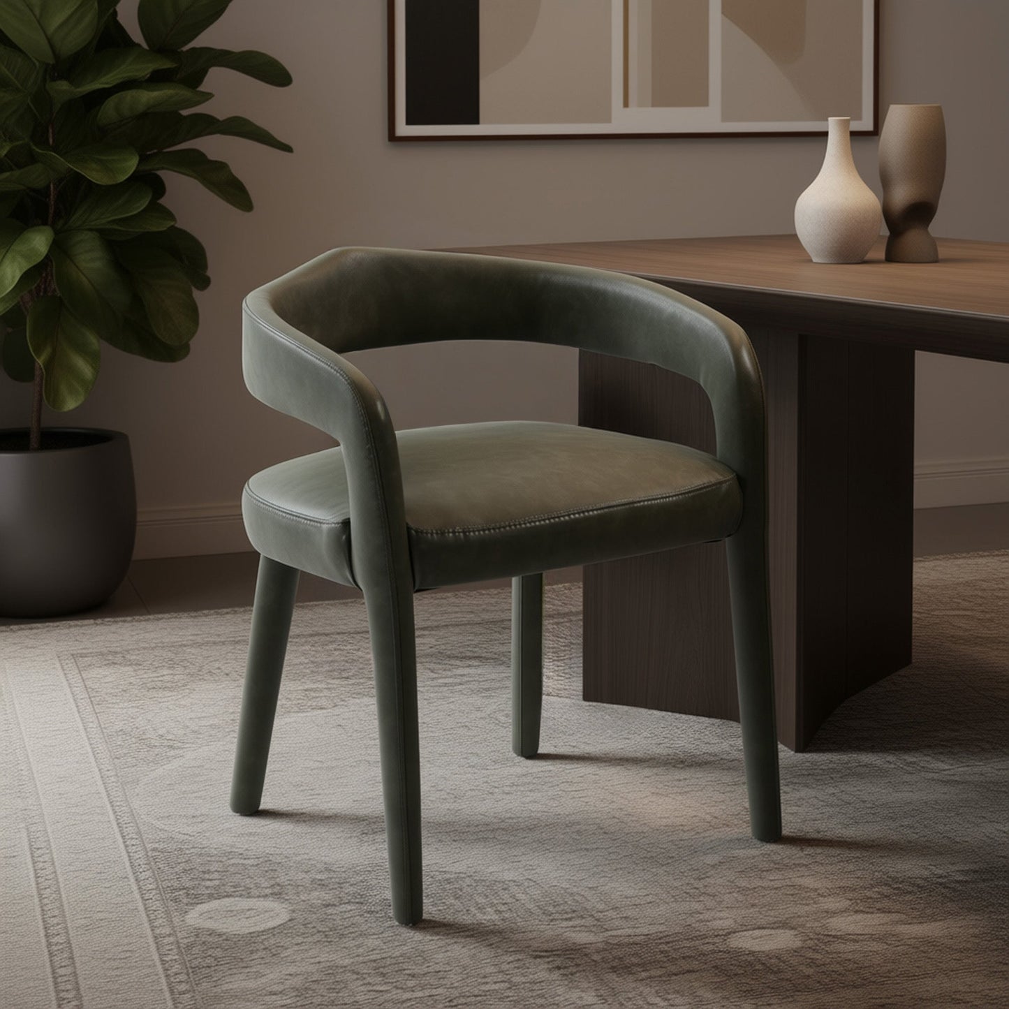 Caden Dining Chair Moss