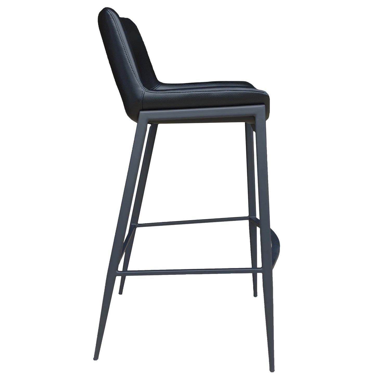 Icona 30" Bar Stool Black Black
