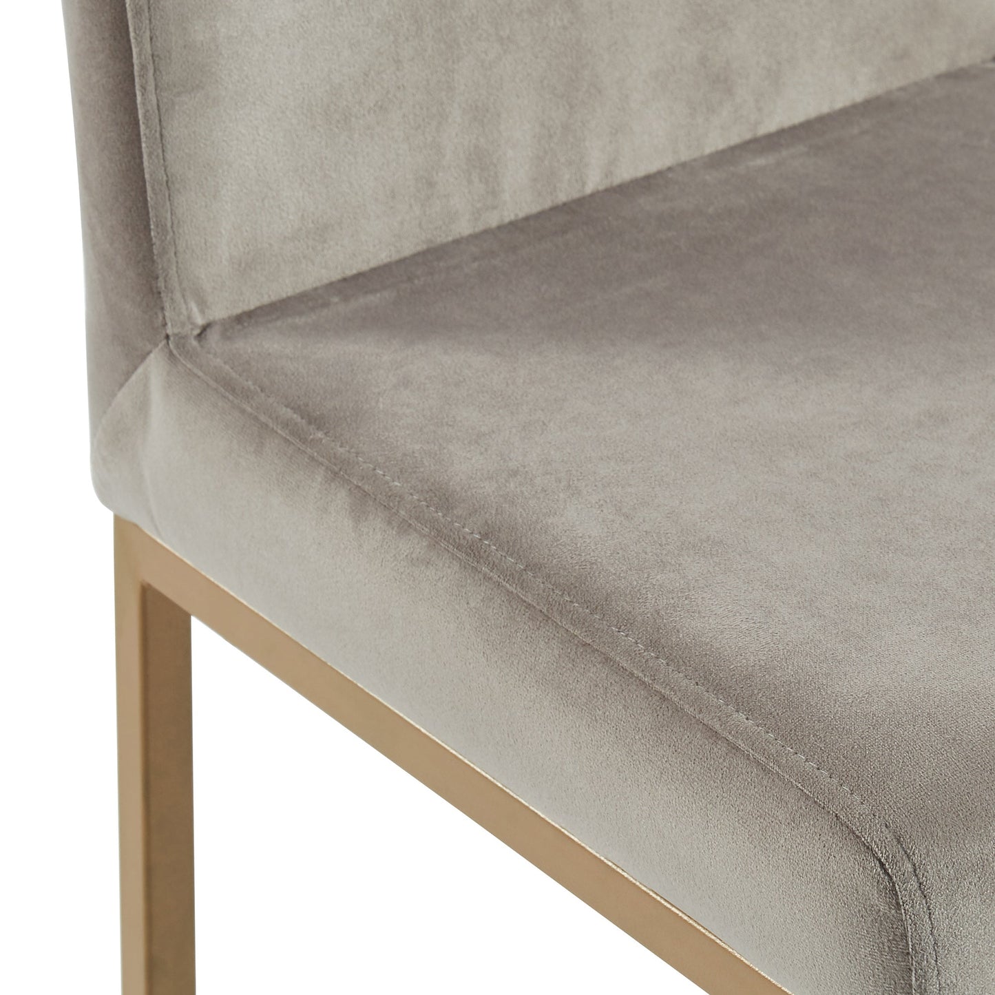 Diego 26" Counter Stool Grey/Aged Gold