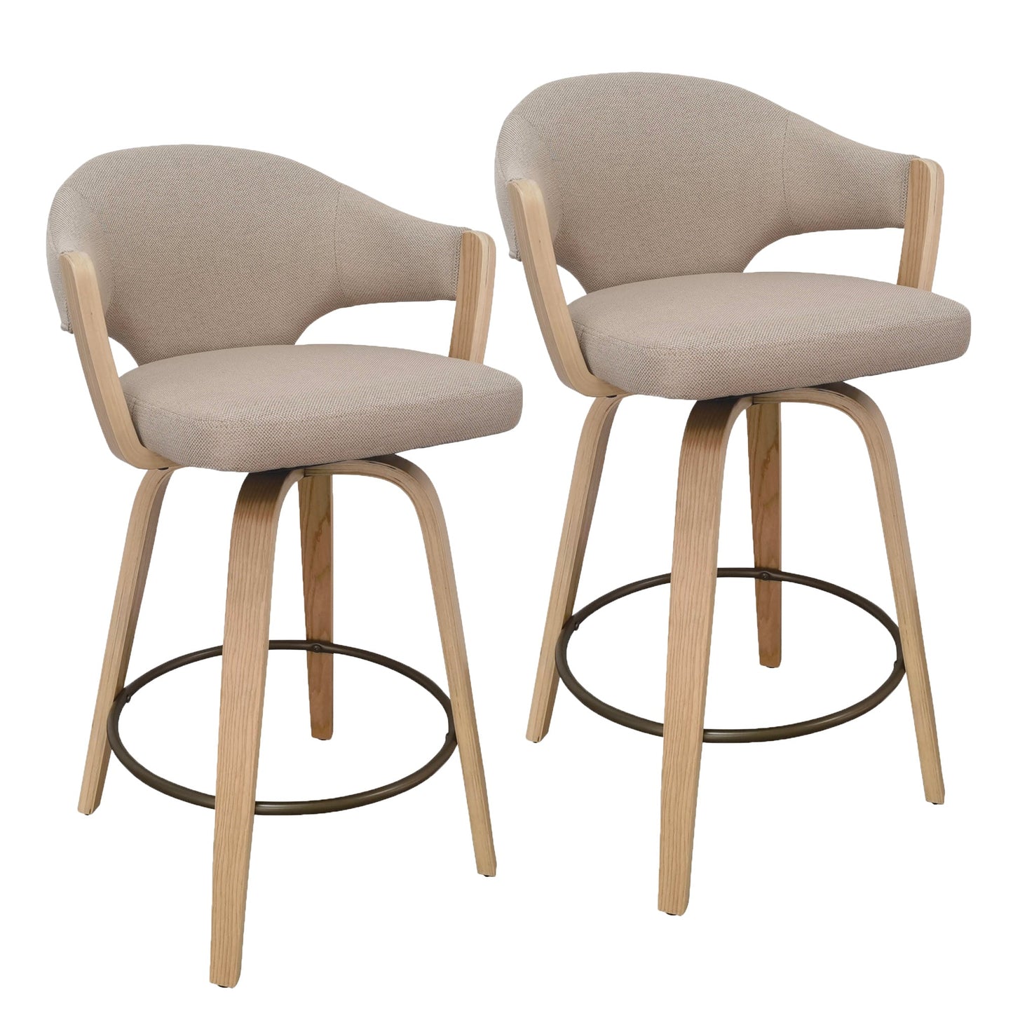 Freya 26'' Counter Stool Toffee Natural