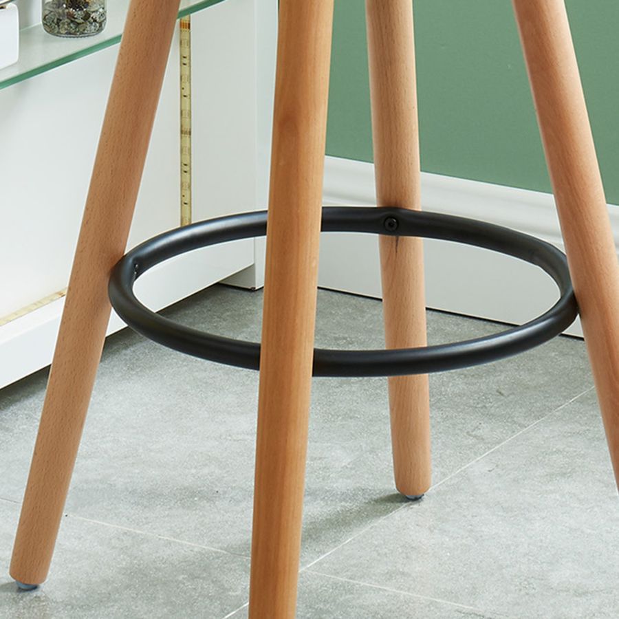 Diablo 26" Counter Stool, Set of 2 in Grey and Natural