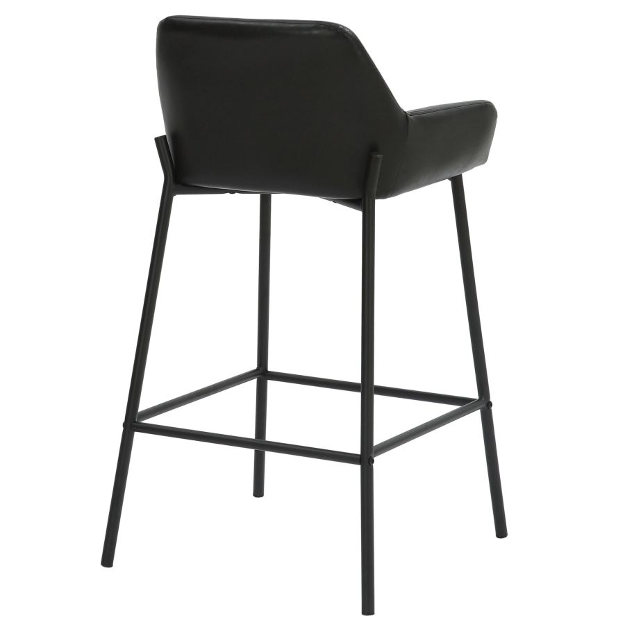 Baily 26" Counter Stool, set of 2, in Black